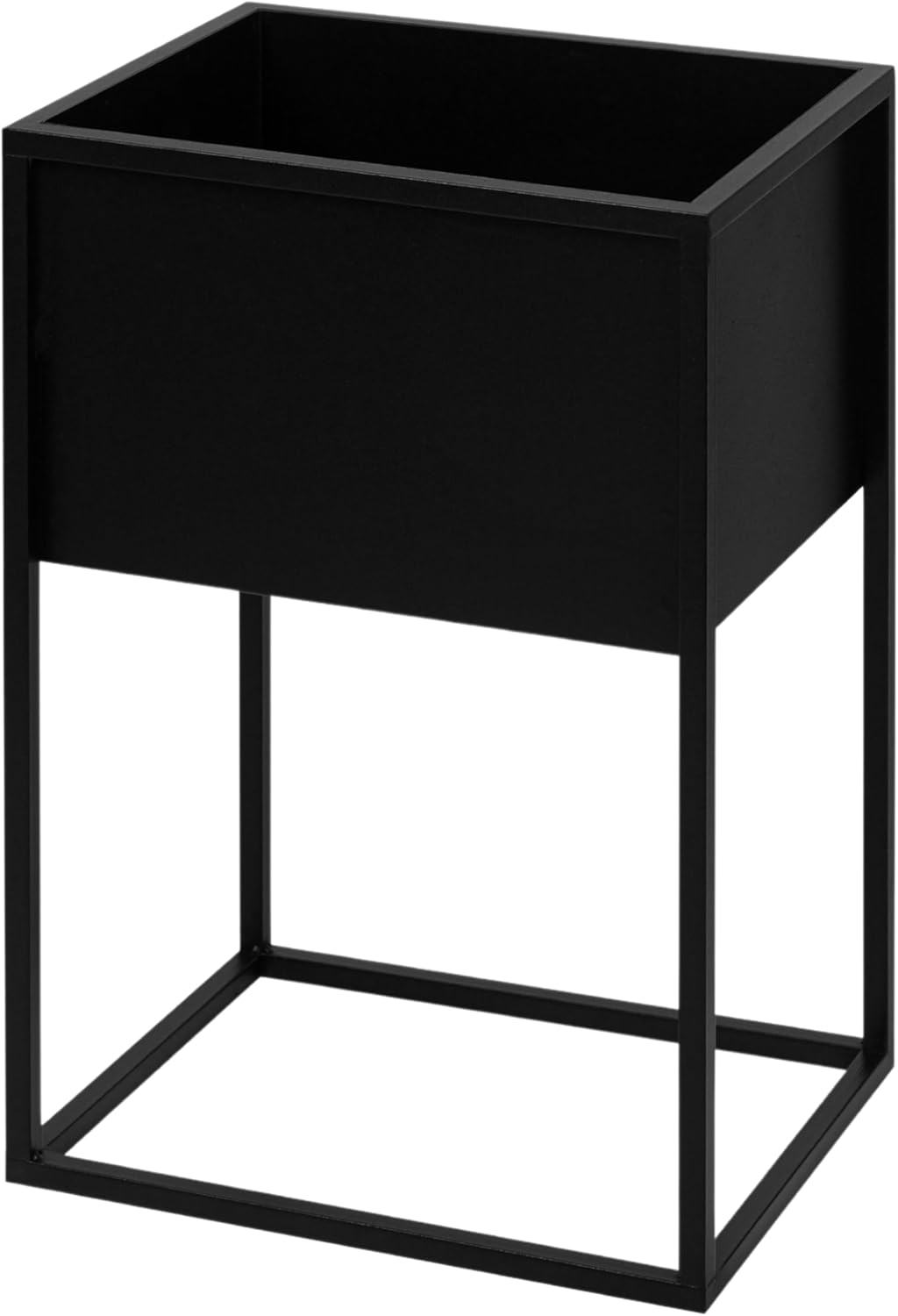 Pflanzenständer Petto - 40x30x60cm - Farbe Schwarz - für Zimmerblumen - Metallregal - Dekorativer Ti