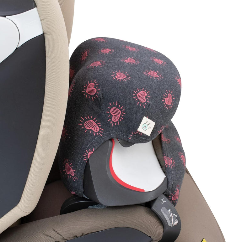 JYOKO Kids Bezug für Zubehör kompatibel mit Cybex Pallas M (Fluor Heart), Fluor Heart