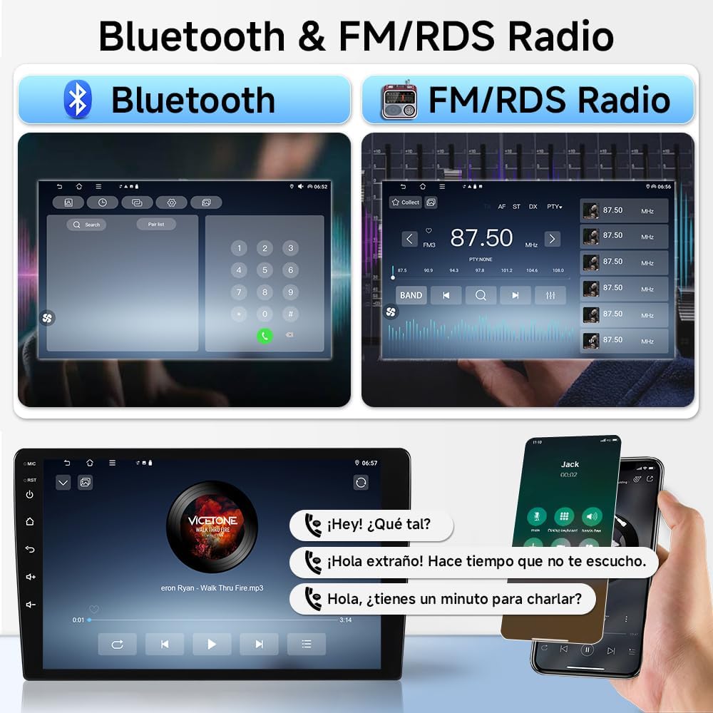 9 Zoll Autoradio für Renault Arkana, Renault Dacia Duster MK2, Android 15, 4+64 GB, Multimedia-Playe