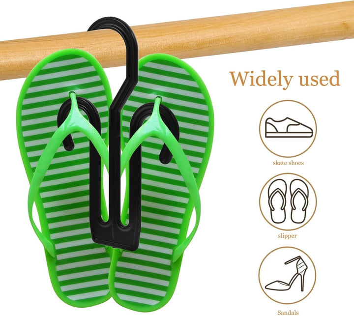 Veemoon 20er-Pack Grosses Schuhregal Moderner Schuhständer Aus Pp-Material Für Schuhe Hausschuhe Tro