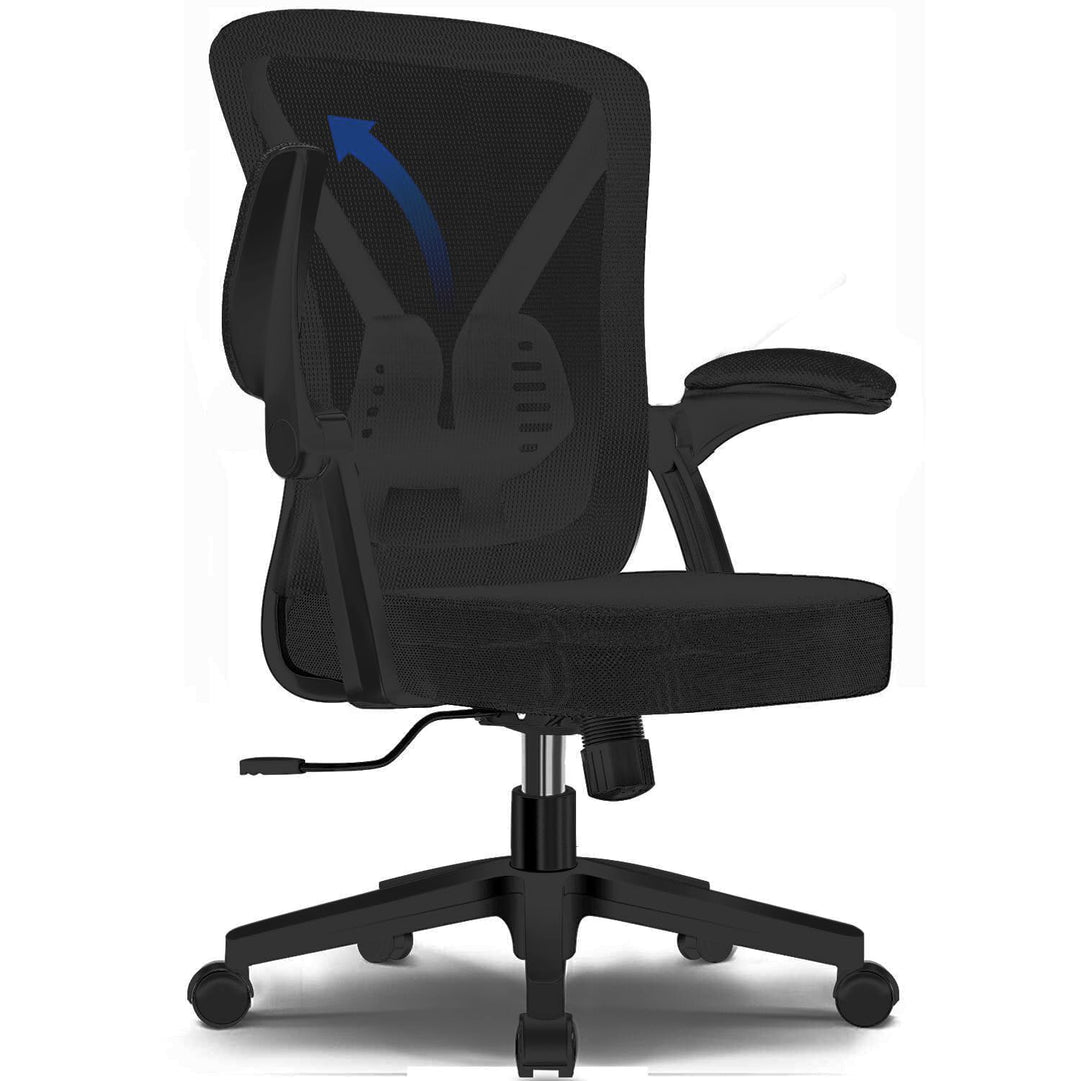Hinonde Bürostuhl, Ergonomischer Schreibtischstuhl mit Lendenwirbelstütze, Bürostuhl Ergonomisch Tes