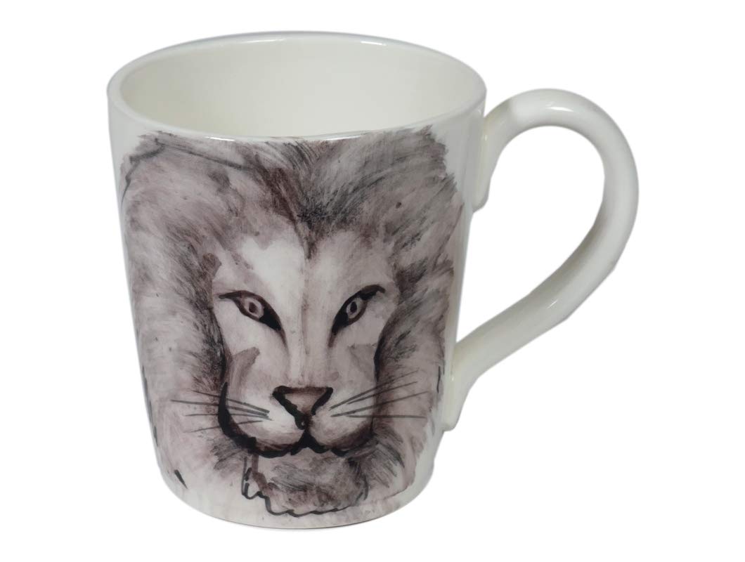 Virginia Casa Becher, Tasse Safari Löwe H. 11cm für 400ml Keramik