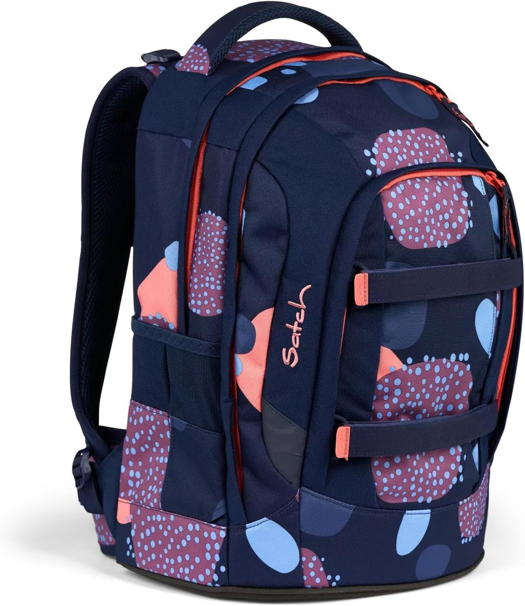 Satch Pack ab 5. Klasse ergonomisch 30L Stauraum standfest Organisationstalent Einheitsgrösse Coral