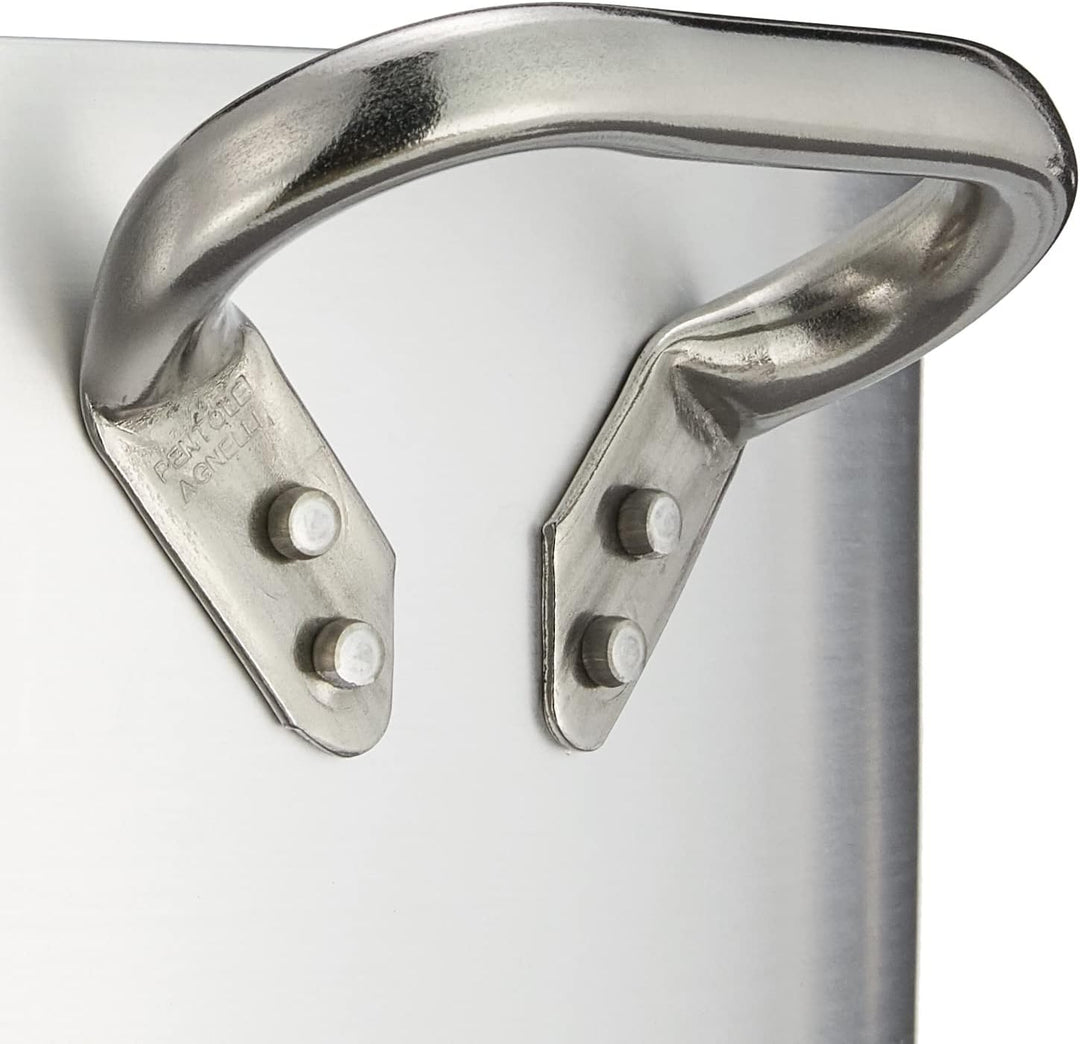 Pentole Agnelli ALMR110436 Hochstrahlender zylindrischer Auflauf, professionelles Aluminium 5 mm, 36