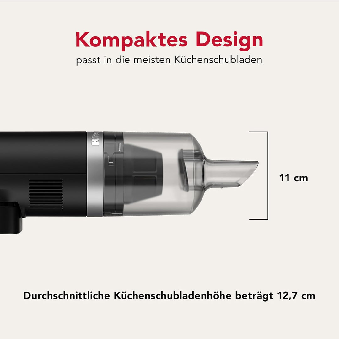 KitchenAid Handstaubsauger kabellos - Go Cordless - Saugdüse und 2-in-1 Zubehör - Leicht - 20 Minute