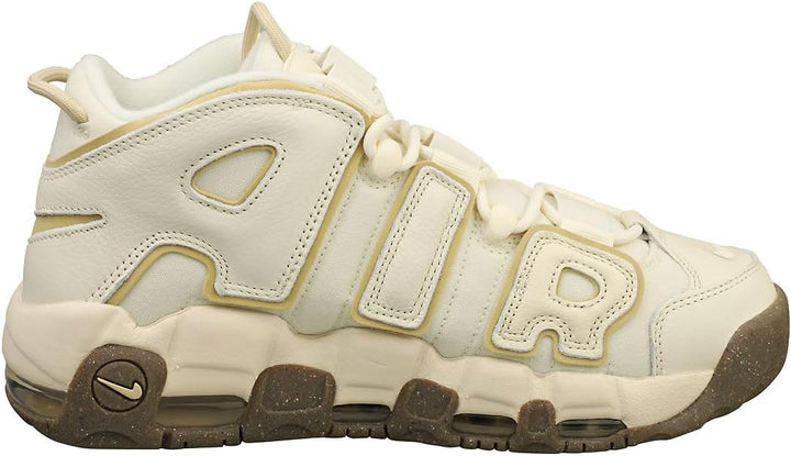 Nike Herren Air More Uptempo Basketballschuhe 44 EU Cocnut Milk Tean Gold, 44 EU Cocnut Milk Tean Go