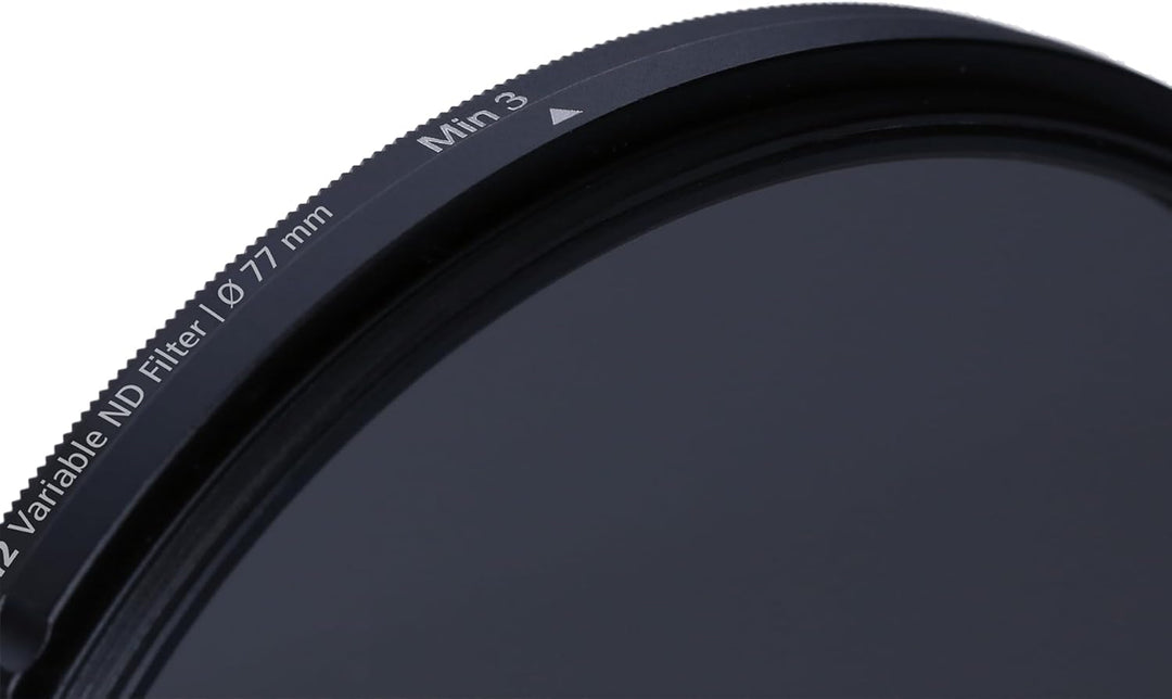 Rollei Variabler F:X Pro ND8 bis ND512 Rundfilter, aus Gorilla ® Glas mit 3-9 Blendenstufen Verdunke