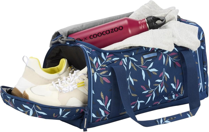 coocazoo Sporttasche, Hauptfach, Nasswäschefach, Seitentasche, Reflektoren, 20 Liter, ab der 3. Klas