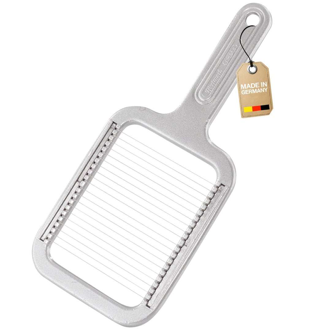 Westmark Pellkartoffel-/Mozzarellaschneider, Aluminium/Rostfreier Edelstahl, Rondex, Silber, 6080226