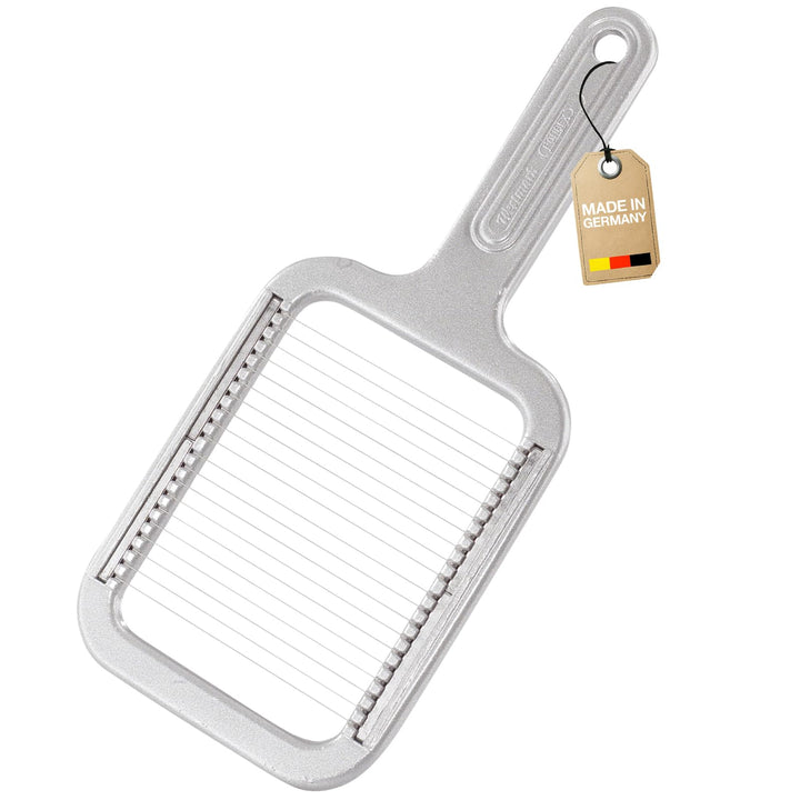 Westmark Pellkartoffel-/Mozzarellaschneider, Aluminium/Rostfreier Edelstahl, Rondex, Silber, 6080226