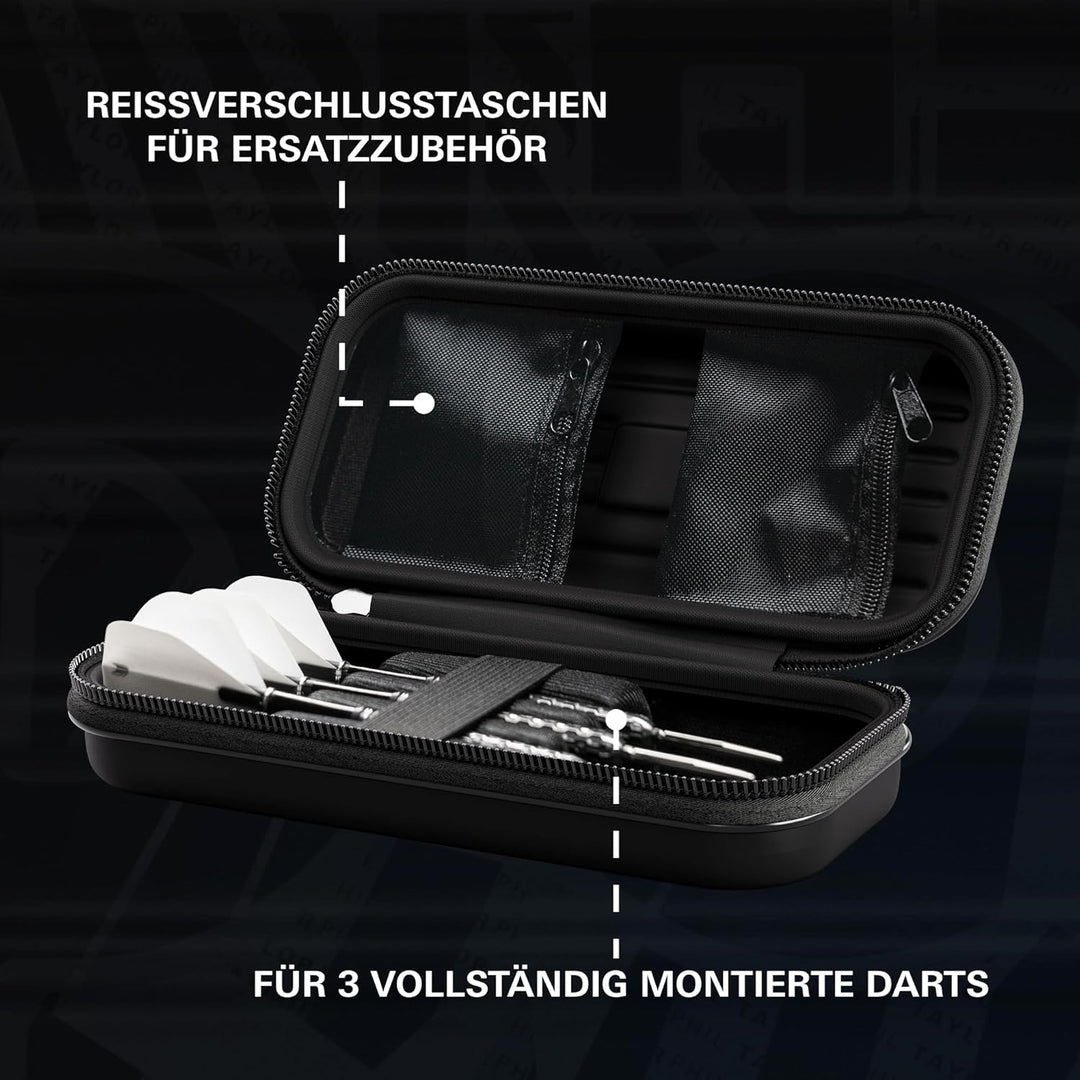 Target Darts Phil Taylor Ghost Series Takoma Wallet Regular – Dartkoffer schwarz/weiss | The Power“