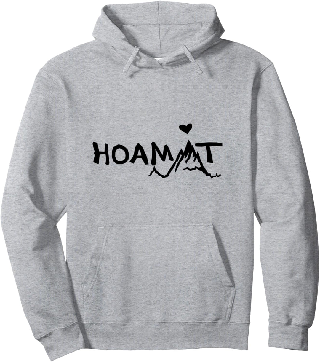 Alpenherz HOAMAT Berg Herz Outdoor Trekking Bayerische Alpen Pullover Hoodie