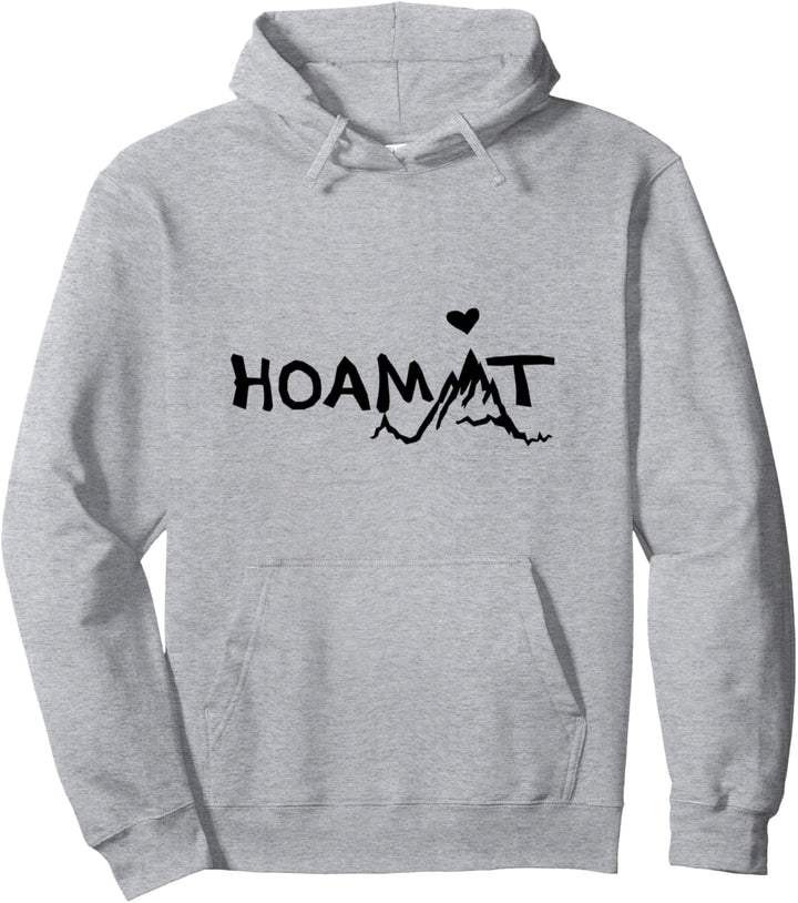 Alpenherz HOAMAT Berg Herz Outdoor Trekking Bayerische Alpen Pullover Hoodie