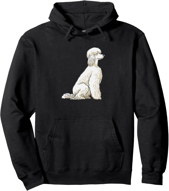 Flauschiger Pudel Pullover Hoodie