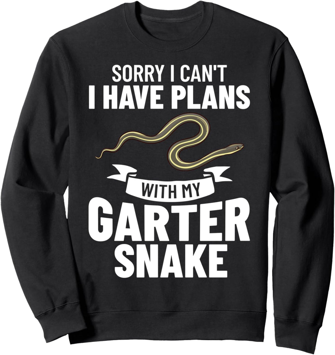 Strumpfbandnatter Schlange Natter Sweatshirt