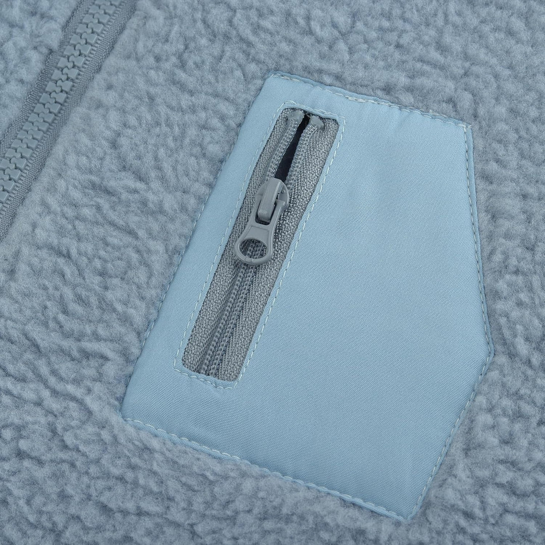 Kleinkind Kinder Polarfleece Weste Verdicken Kinder Stehkragen Reissverschluss Ärmellose Jacke Elter