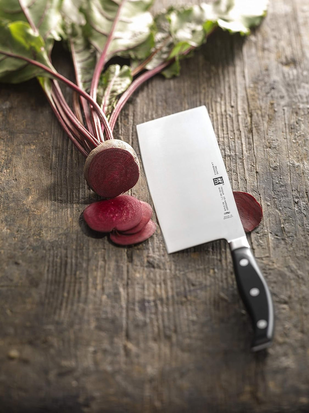ZWILLING Pro Hackmesser, Klingenlänge: 16 cm, Rostfreier Spezialstahl, Kunststoffgriff, Schwarz