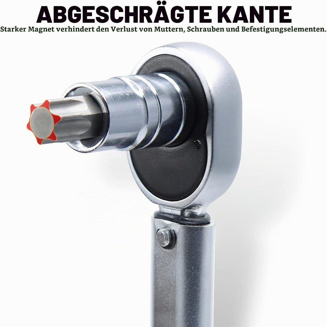 CCLIFE 13tlg Torx Bit Steckschlüsselsatz T8 -T60 bit set fur Drehmomentschlüssel und Bohrer, S2 Legi