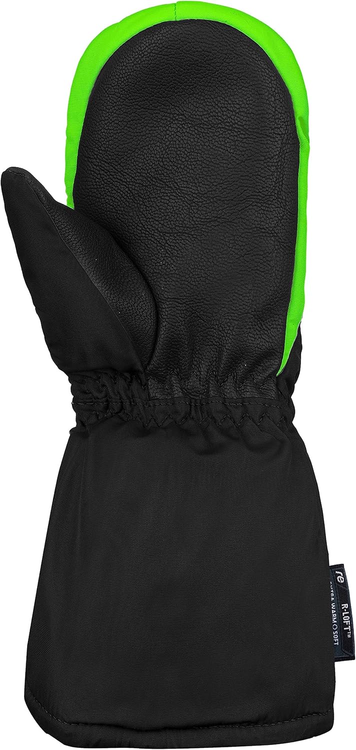 Reusch Unisex – Babys Kleinkinder Fäustlinge Tom Mitten Warm, Wasserdicht, Extra Atmungsaktiv Schwar