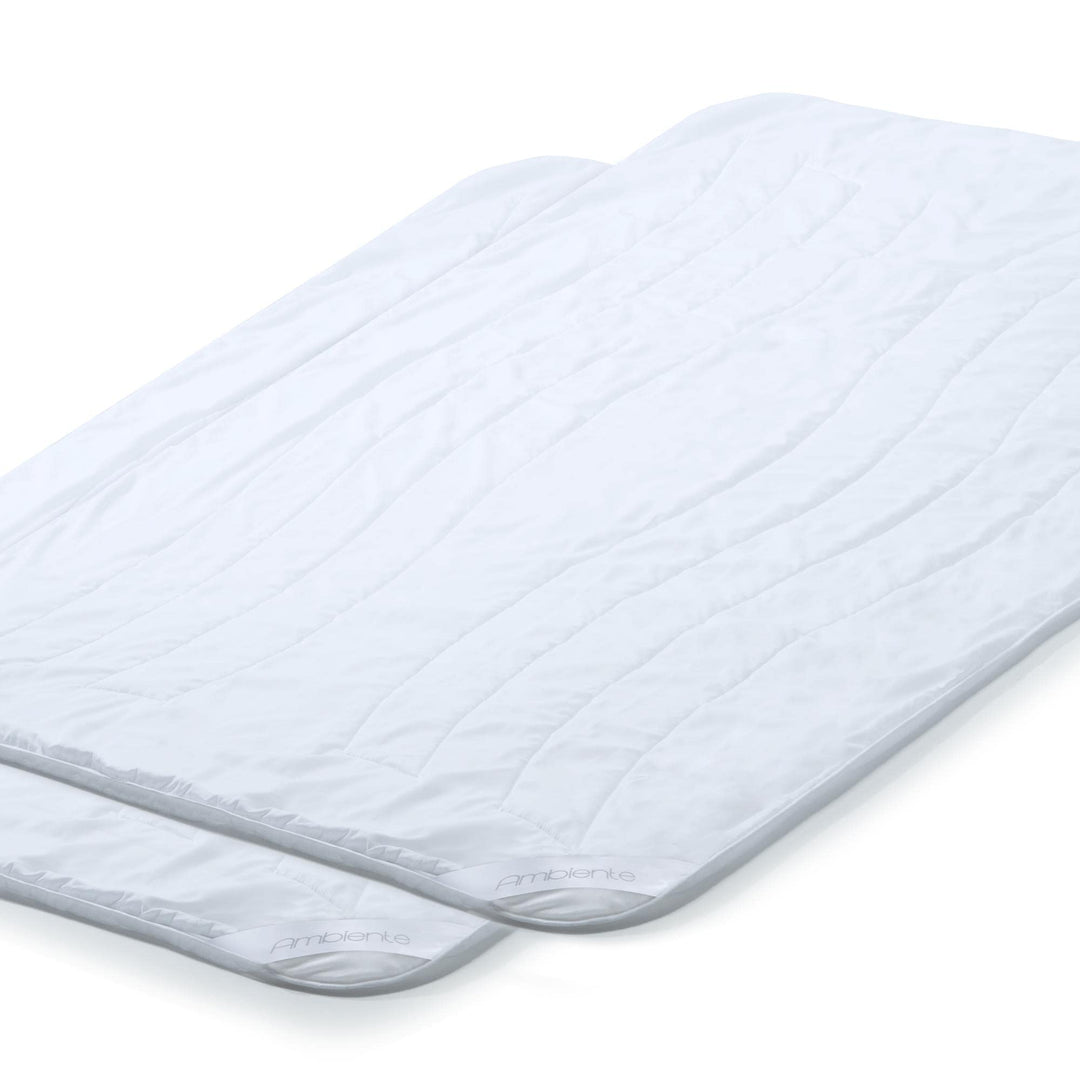 aqua-textil Ambiente Ganzjahres Steppbettdecke 2er Set 140 x 200 cm Mikrofaser Steppdecke atmungsakt