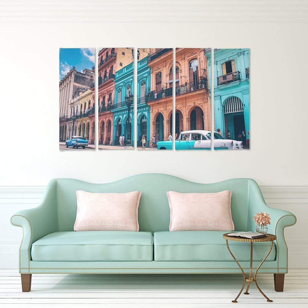 Feeby. Wandbild - 5 Teile - Deco Bild, gedrucktes Bild, Foto, Deco Panel, XXL, 5-Teilig, Typ C, 250x