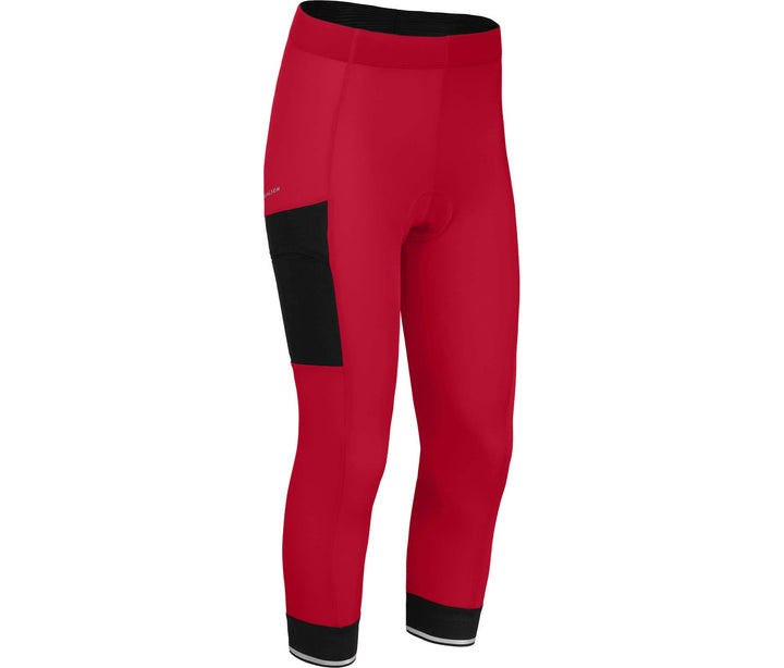 Bergson Sundra Comfort Capri | Damen 3/4 Radhose (mit Sitzpolster), bielastisch, Tight - bielastisch