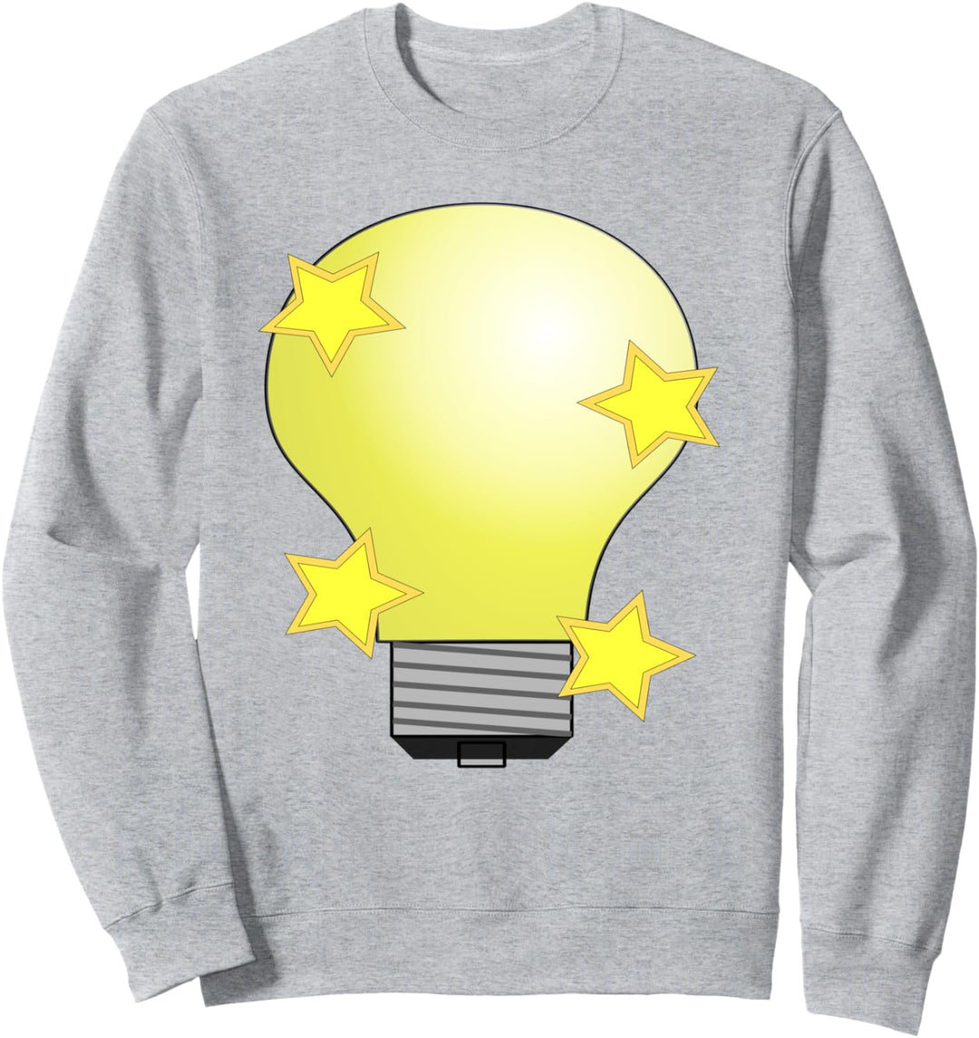 Glühbirnensterne Sweatshirt
