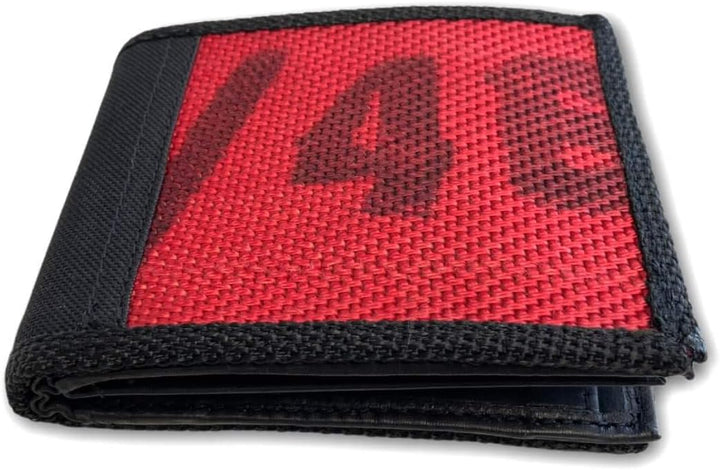 Roter Hahn 112 Feuerwehr Schlauch Geldbörse/ROT/Portemonnaie Geldtasche Portjuchhe Brieftasche Geldb