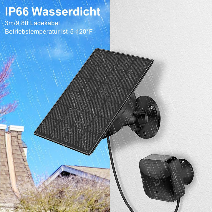 Solarpanel für Blink Outdoor (3. Generation) und Blink XT2/XT, Blink Solarpanel kontinuierliche Stro