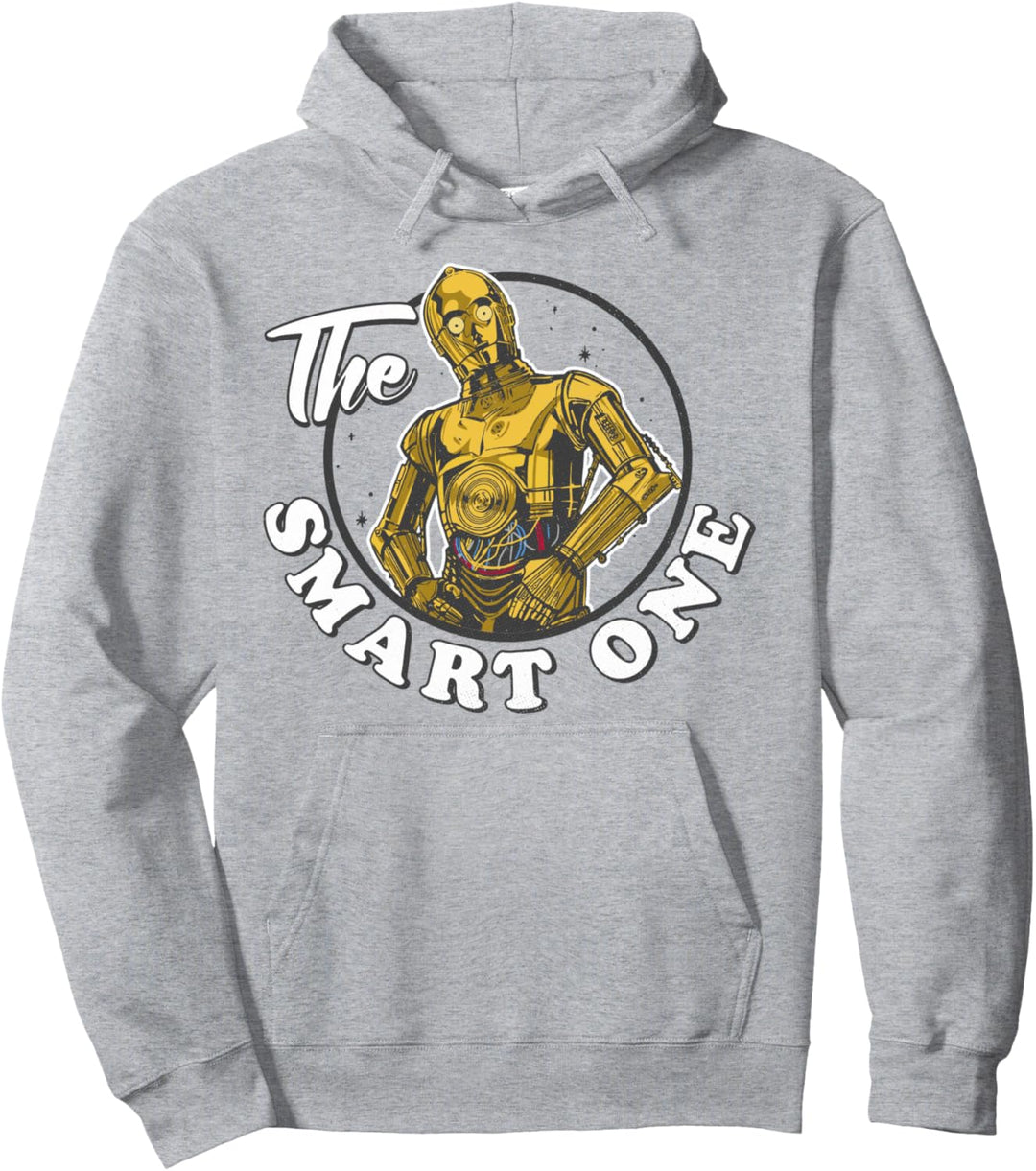 Star Wars The Last Jedi C-3PO The Smart One Text Pullover Hoodie