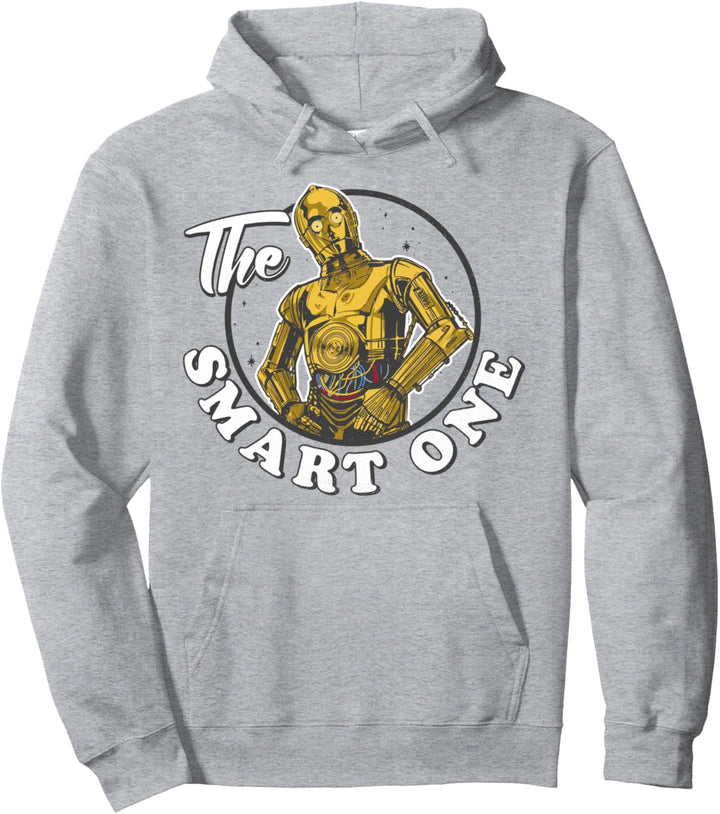 Star Wars The Last Jedi C-3PO The Smart One Text Pullover Hoodie