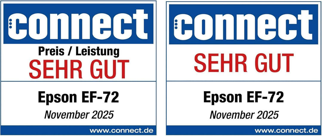 Epson Lifestudio Flex EF-72 Eiche, tragbarer Smart-Projektor, Sound by Bose, Google TV, 4k Pro-UHD,