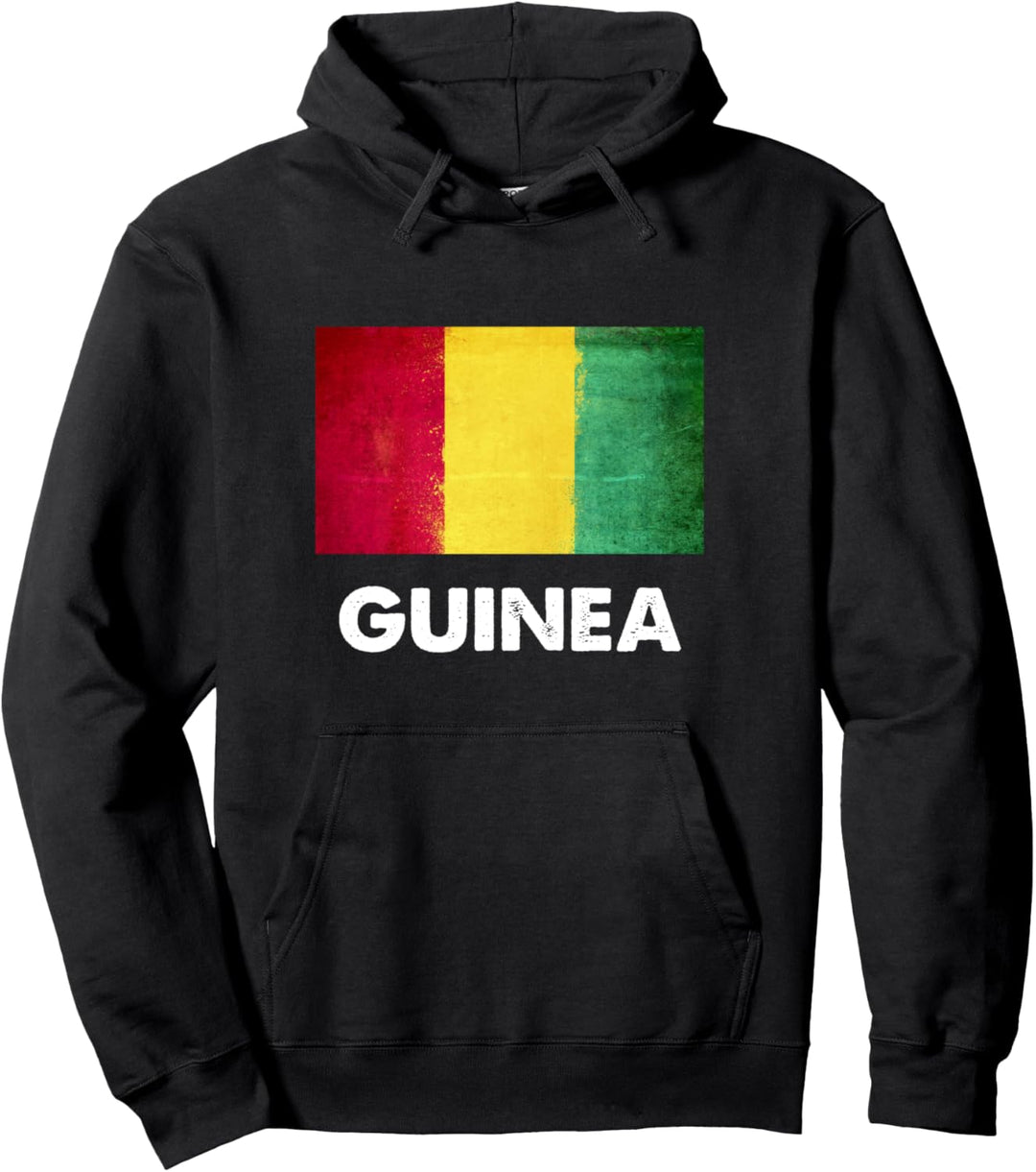Flagge von Guinea Pullover Hoodie