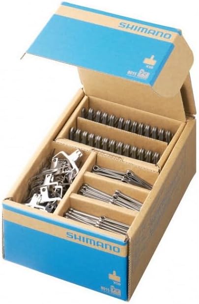 SHIMANO Bremsbeläge Harz B03s 50 Paar, Unisex Erwachsene, Mehrfarbig, einzigartig