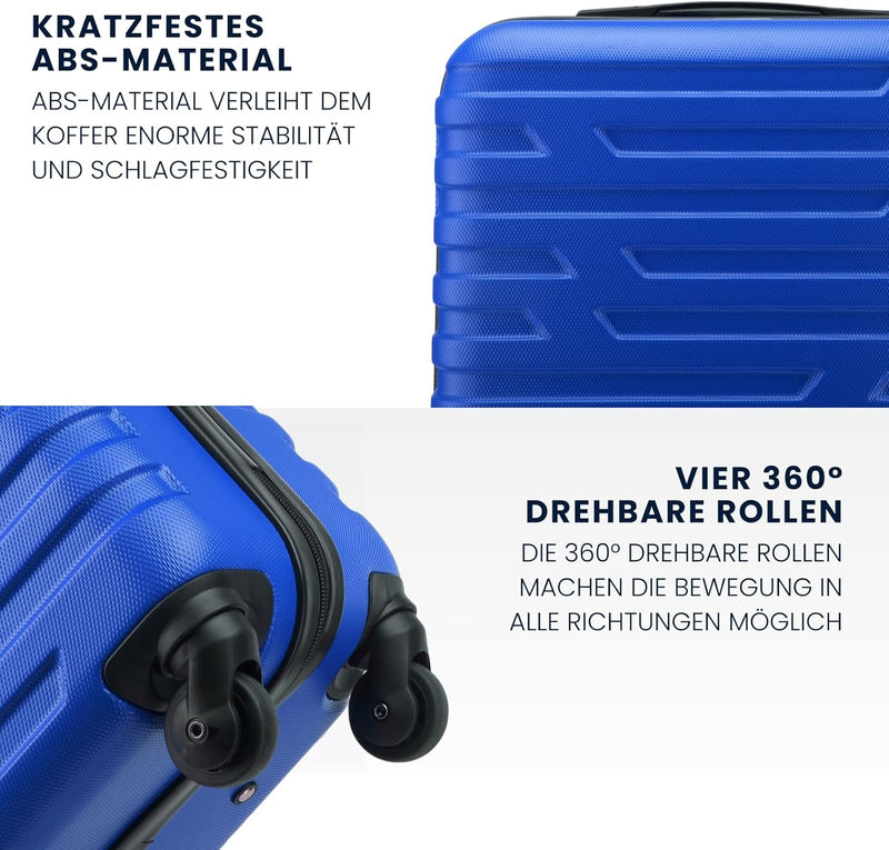 WITTCHEN A-line Ii Handgepäck, Handgepäck Blau, Blau