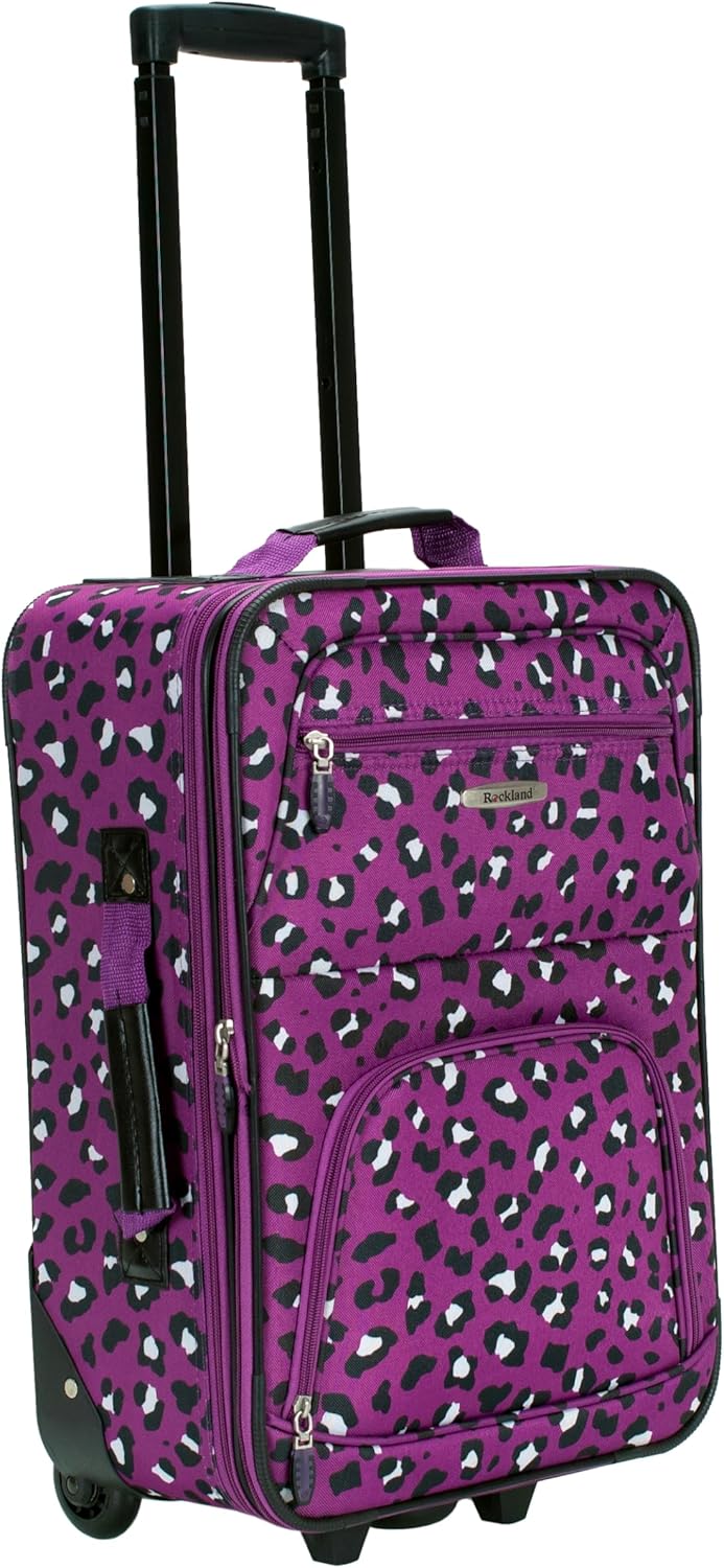 Rockland Bagage De Cabine Abs Extensible Melbourne 20 PO Koffer-Set, 38 Liter, Silber 51 in Silber,