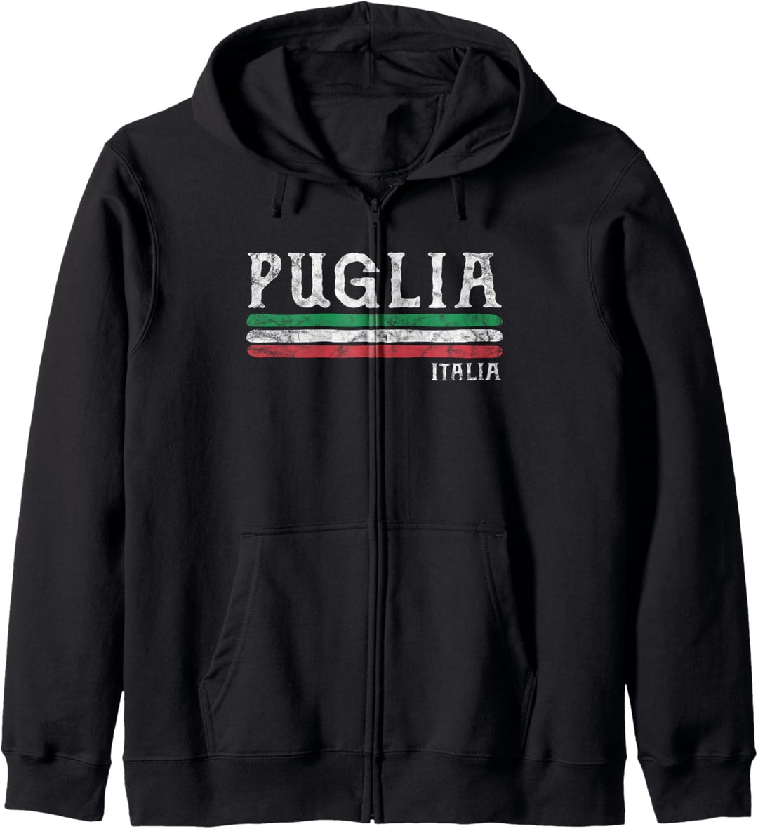 Apulien Italien Italienische Flagge Souvenirs Geschenk Kapuzenjacke