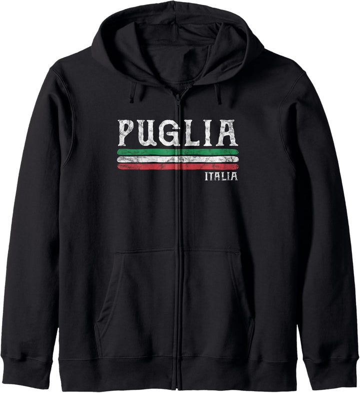 Apulien Italien Italienische Flagge Souvenirs Geschenk Kapuzenjacke