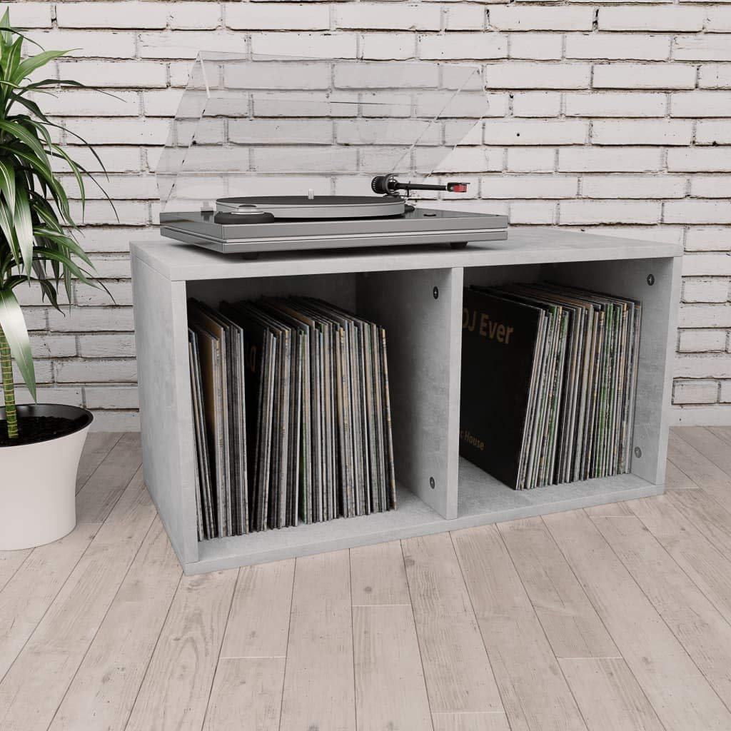 Festnight Schallplatten Aufbewahrung Plattenregal Schallplatten-Aufbewahrungsbox Schallplattenregal
