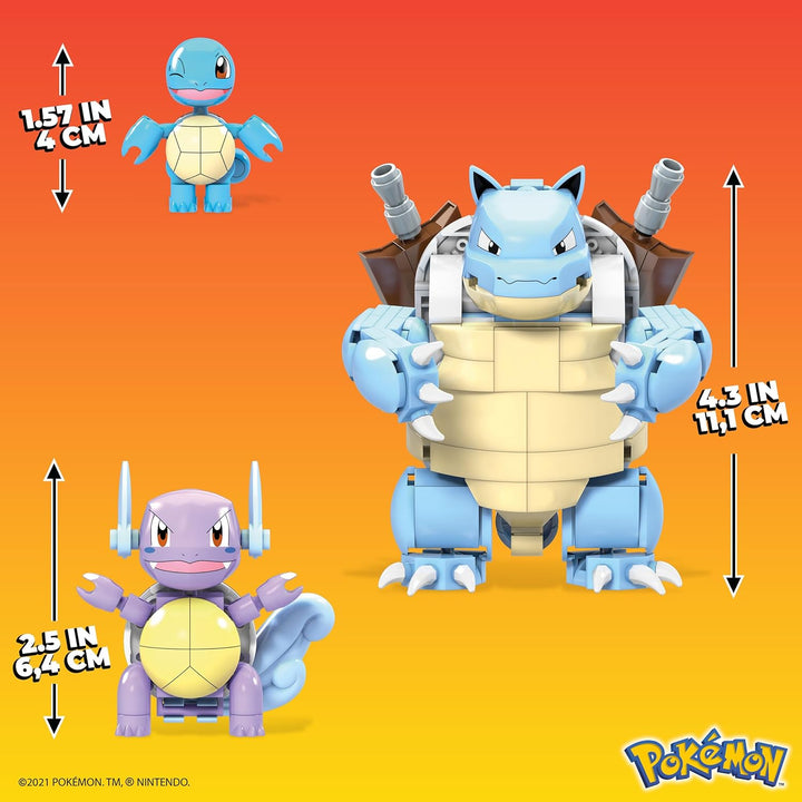 MEGA HDH93 - Mega Construx Pokémon Entwicklungs Set Baukasten, Bauspielzeug für Kinder, tolles Spiel