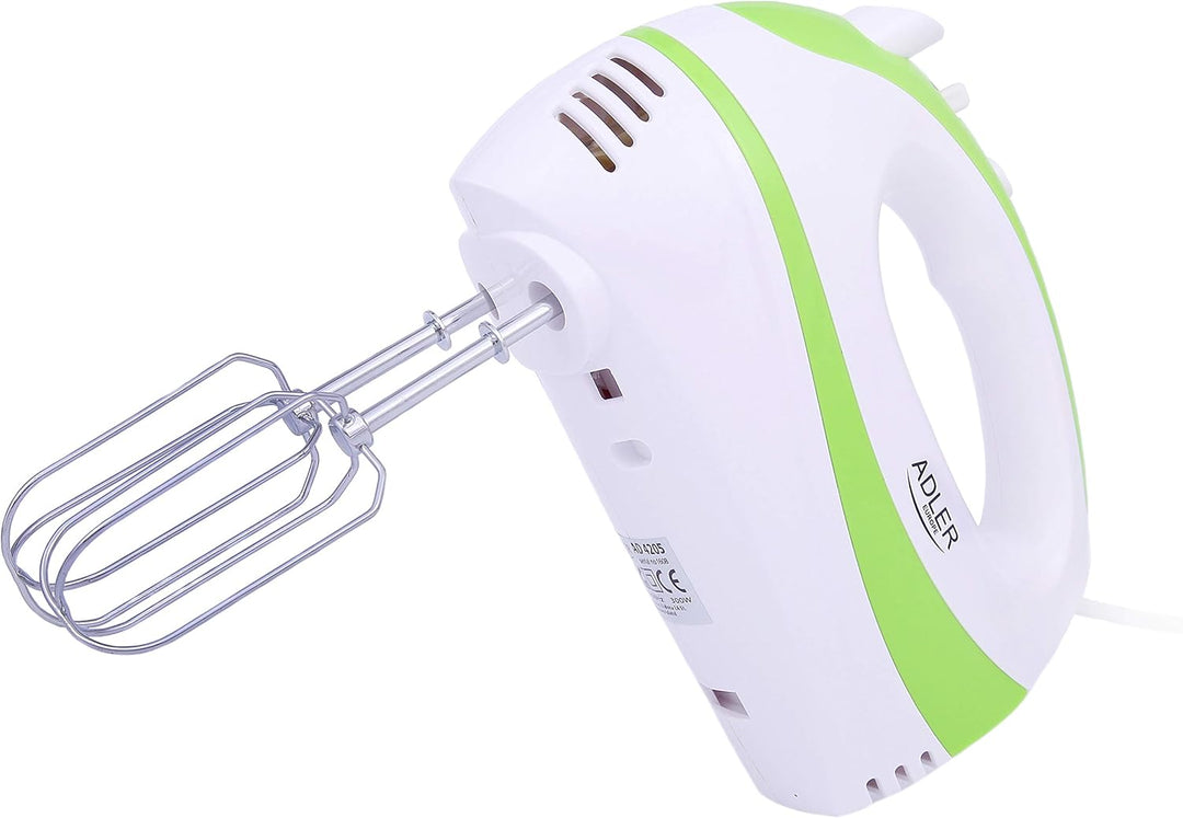 Adler Elektrischer Handrührer, Mehrfarbig, AD 4205g, Mehrfarbig