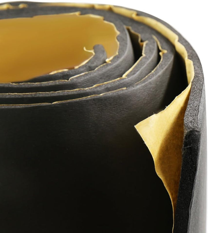 sourcing map 10mm Dämmschaummatte Auto Schallschutzmatte Dämmung Isolierung Schallschutz selbstklebe