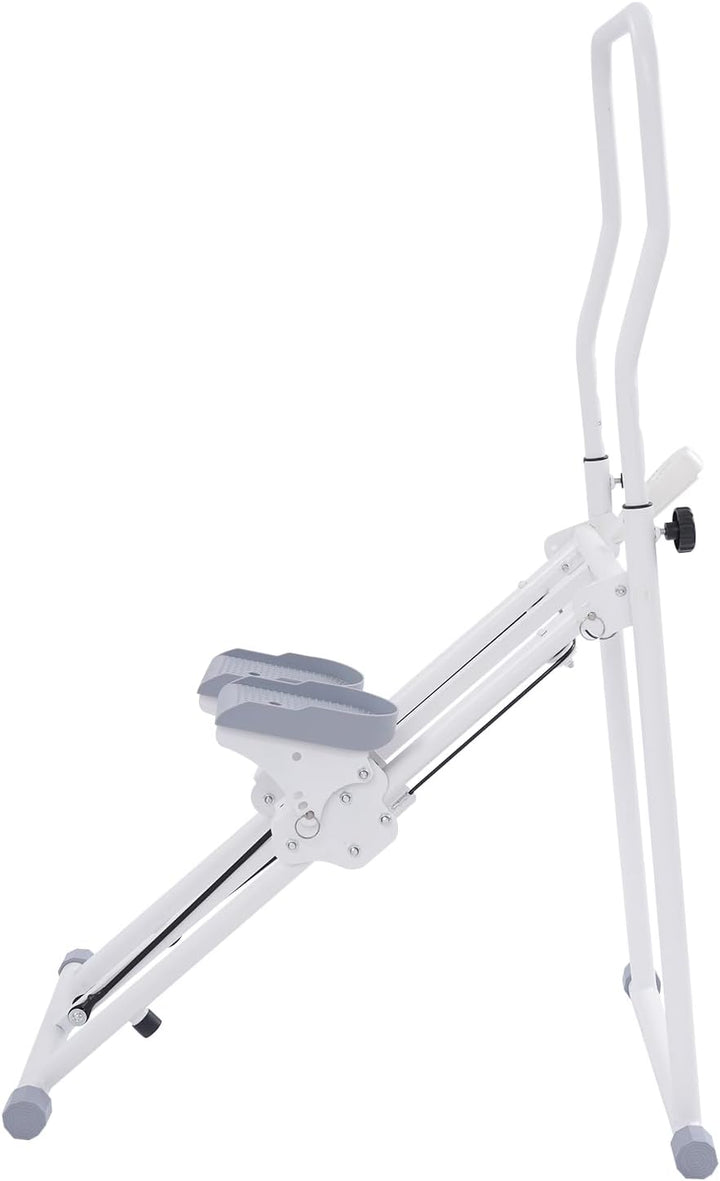 Treppe Stepper Klappbare vertikale Cardio Übung Climber Verstellbar Fitnessgerät mit LCD-Schirm und