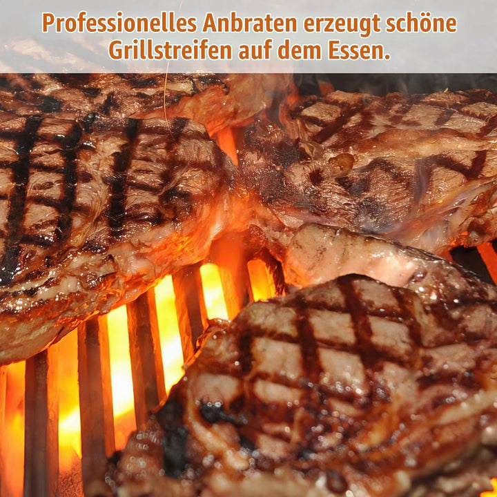 45x35cm Gusseisen Grillrost für Rösle Videro G4-S, Rösle Allflame Prime 4,Grillrost Ersatzteil für E