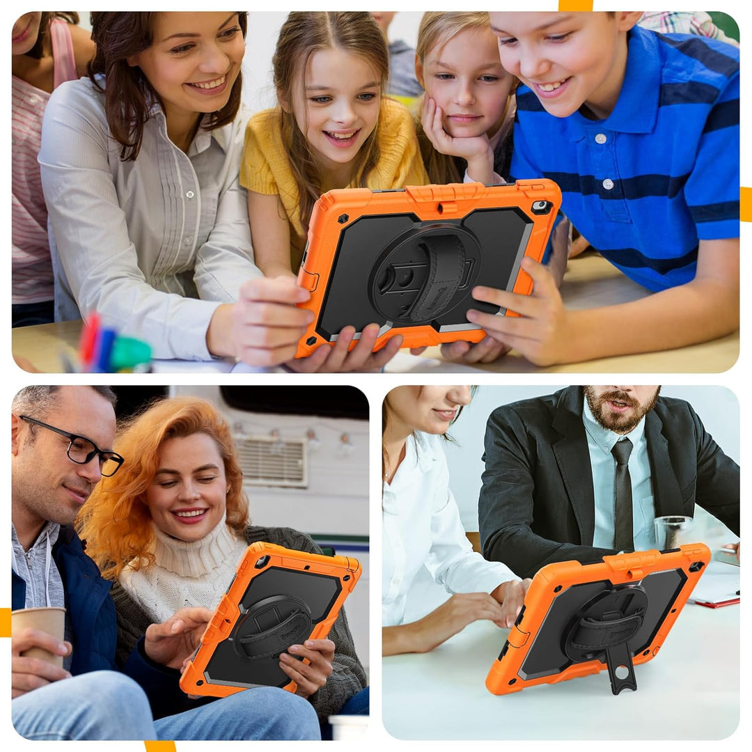 Timecity Hülle für iPad 9/8 / 7 Generation 2021/2020 / 2019 10,2 Zoll Schutzhülle Stossfest Robust m