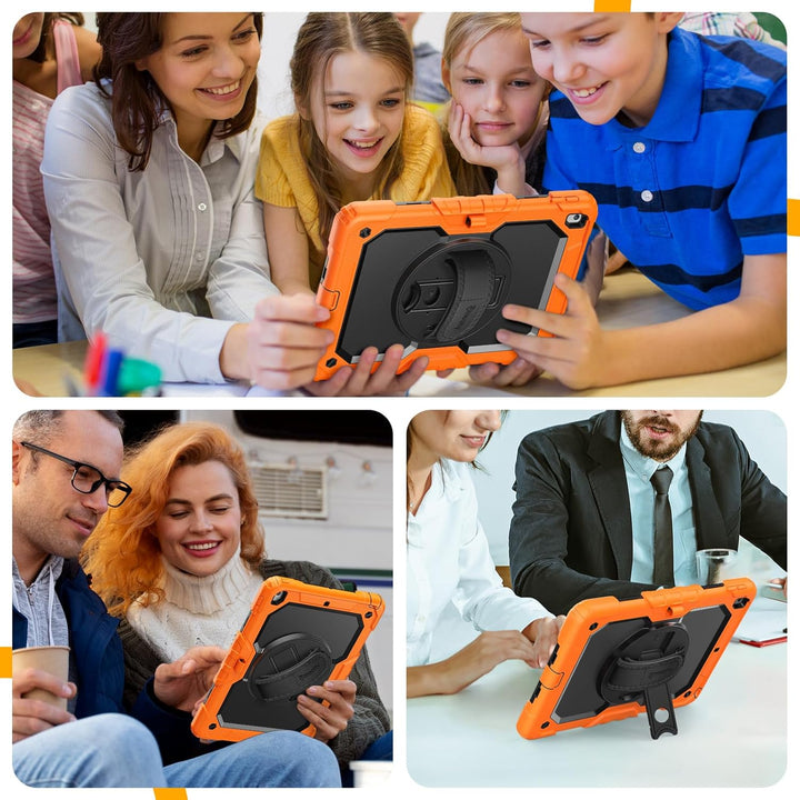 Timecity Hülle für iPad 9/8 / 7 Generation 2021/2020 / 2019 10,2 Zoll Schutzhülle Stossfest Robust m