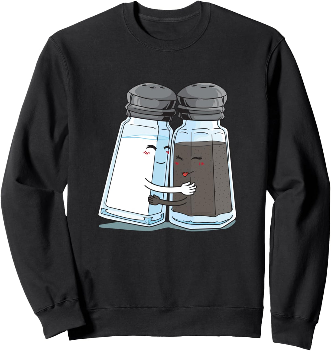 Salz und Pfefferstreuer Lustig Salzstreuer Pfeffer Sweatshirt