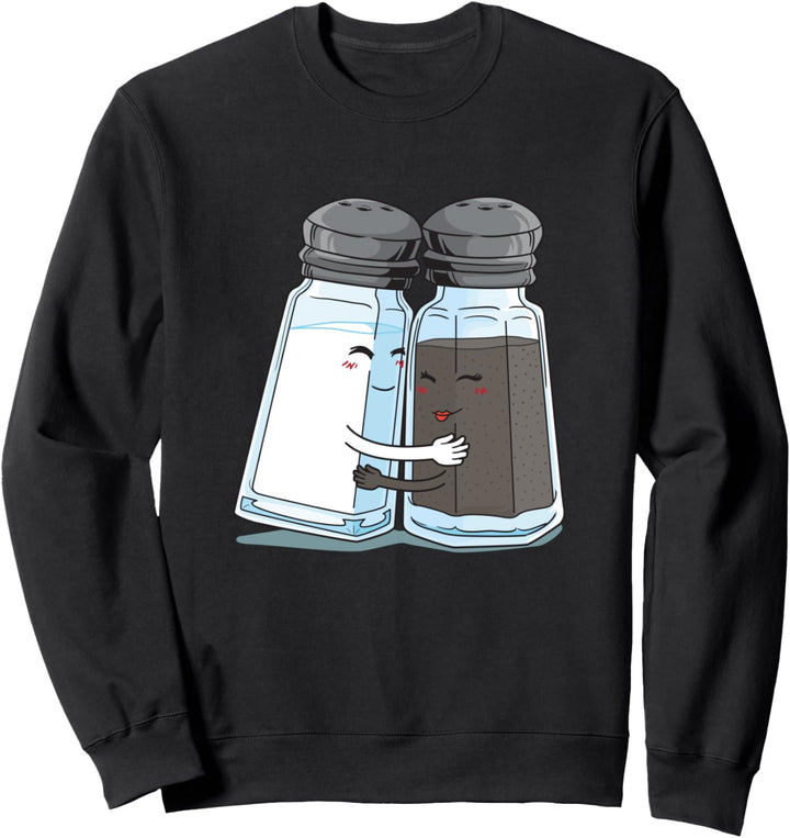 Salz und Pfefferstreuer Lustig Salzstreuer Pfeffer Sweatshirt