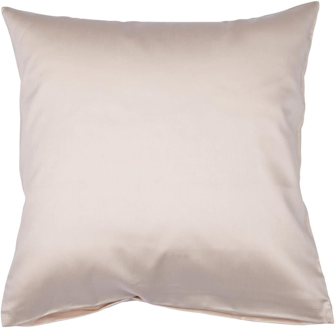 Janine Mako Satin Bettwäsche Uni Colors 155 x 220 cm Sand 155 cm x 220 cm Sand, 155 cm x 220 cm Sand