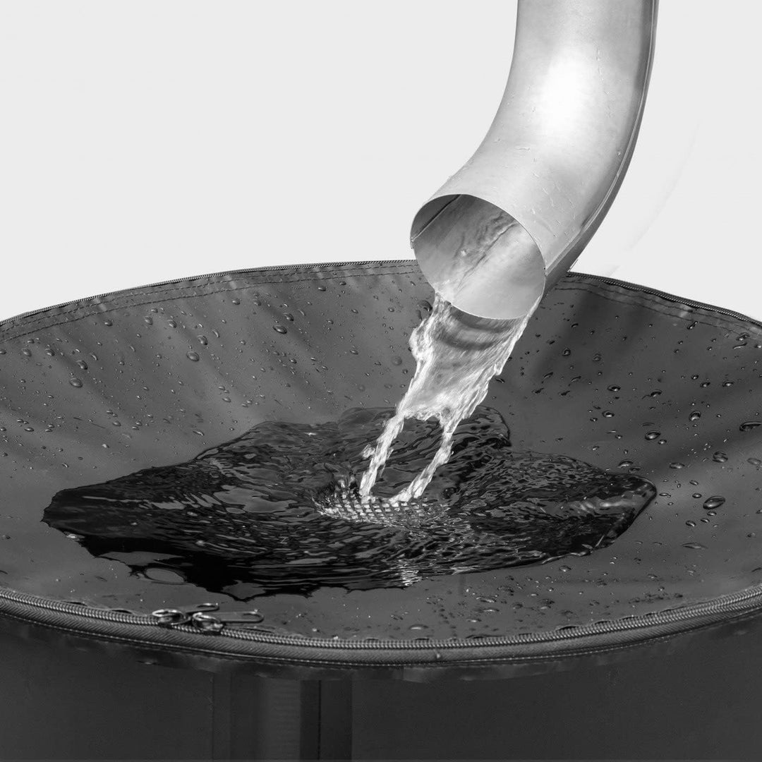 cellfast Faltbarer Regenwassertank, Handlich, Leicht, Einfach zu montieren, Reissverschluss, Hohe Qu